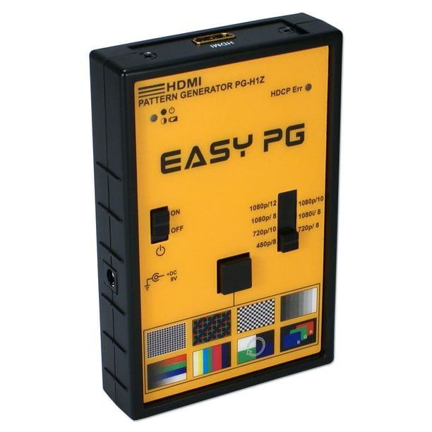 QVS HDMI Video Pattern Generator, 8 Test Patterns