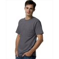 thumbnail image 1 of Hanes 5590 Tagless Pocket T-Shirt Size Large, Smoke Gray, 1 of 1