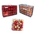 thumbnail image 1 of GUOOL 100Pcs Christmas Ball Ornaments Tree Decorative Shatterproof Decorations for Party Holiday+100 Pieces Christmas Tree Ornaments Xmas Tree Decorations F , StyleE, Multiple, 1 of 8