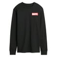 thumbnail image 2 of Marvel - Logo Collage - Men's Long Sleeve Graphic T-Shirt, 2 of 5