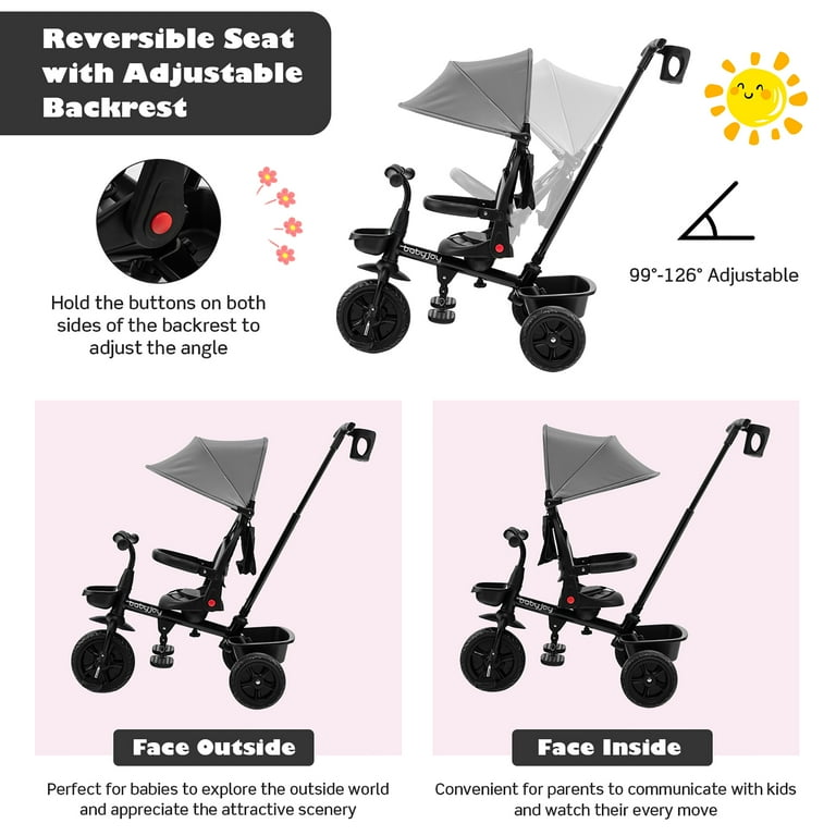 Babies trike parent handle new arrivals