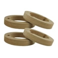 thumbnail image 1 of MDF Tweeter Adapter Rings Spacers 2.91" ID x 4.33" OD Car Audio Installation (2 Pairs - 4 Rings) RING-3720, 1 of 4