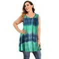 thumbnail image 3 of LARACE Plus Size Tank Tops for Women Sleevelss Tunic Casual Summer Clothes Swing Shirts, 3 of 8