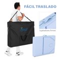 thumbnail image 4 of Cama De Masaje Ajustable Onof  MB-001 Cuadrada C/ Maletín Portátil Color Azul, 4 of 8