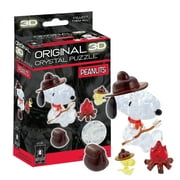 Snoopy Campfire Original 3D Crystal Puzzles from BePuzzled, Ages 12 and Up