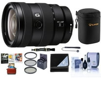 Sony E 16-55mm f/2.8 G Lens, Bundle with ProOptic 67mm Filter Kit, Lens Case, Cap Tether, Cleaning Kit, Lens Wrap, Lens Pen Lens Cleaner, Mac Software Kit