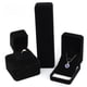 thumbnail image 1 of Caja para pulsera de gamuza negra, caja para collar, caja para colgante, caja para anillo, caja para joyería, caja para regalo, caja de embalaje, 1 of 5