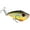 432 - Chartreuse Baitfish, variant on Red Eyed Shad 3/8oz Gold Black Back