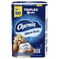 thumbnail image 1 of Charmin Ultra Soft Toilet Paper, 30 Triple Rolls, 1 of 9