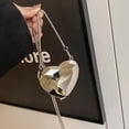 thumbnail image 5 of Jiibva Cute Hearts Shaped Crossbody Bag Women Evening Party Bag Tote Bag Fashion Shoulder Crossbody Bags Acrylic Chain Purse Handbag for Parties and Weddings, 5 of 7
