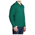 thumbnail image 4 of Yellow Rooster Men's Posi-UV Pro Long Sleeve Male Polo T-Shirts Marine Green M, 4 of 6