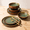 Olive Maroon-Service for 4, variant on Stoneware Dinnerware Sets For 8 24 Piece Rustic Plates And Set