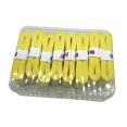 thumbnail image 4 of Colaxi 8x Racket Grip Tape Tennis Racket Overgrip Grip Soft Dry Feel for Badminton Pickleball Squash Anti Slip Cushioned Handle Wrap Yellow, 4 of 8