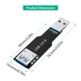 thumbnail image 5 of USB3.0 A Expansion Card Type A Male to Female Connector Plug Adapter, 5 of 7