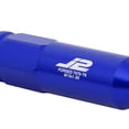 thumbnail image 3 of J2 Engineering LN-T7-015-15-BL J2 Engineering 7075 -T6 Forged Aluminum M12 x 1.5 20Pcs 123mm Spiky Cap Lug Nut w/ Adapter Blue, 3 of 6
