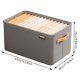 thumbnail image 2 of Organizador de sujetadores Ehuebsd caja de almacenamiento plegable gris L 2 uds, 2 of 3