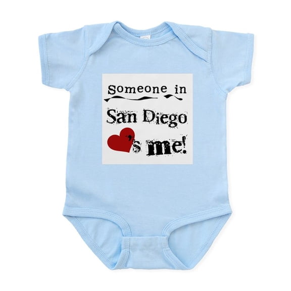 CafePress - Someone In San Diego Loves Me Infant Bodysuit - Baby Light Bodysuit