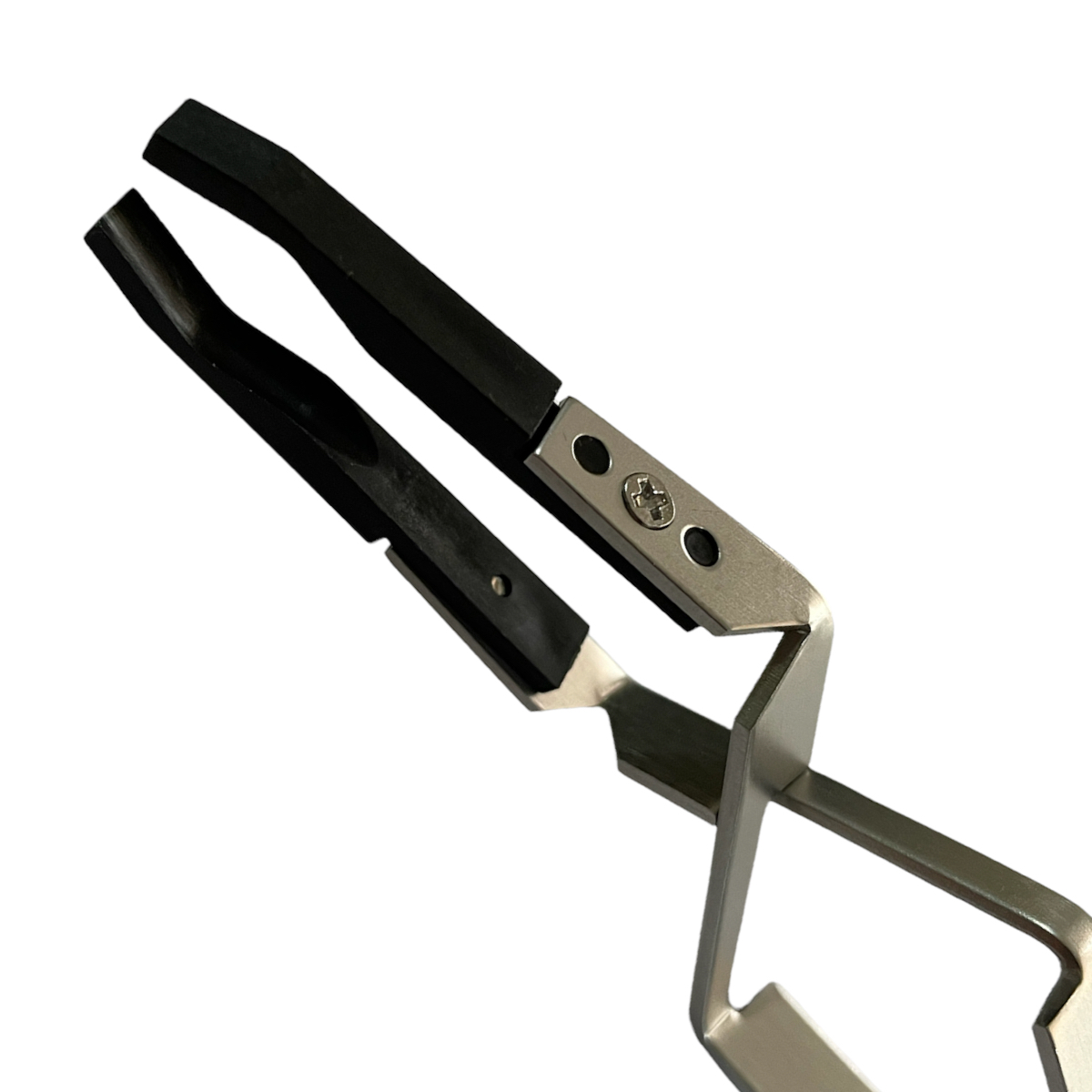 Bergeon 7140 tweezers with carbon fibre tips for dials and glasses 120mm