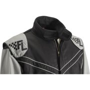 Finish Line Double-Layer SFI-5 One-Piece Racing Suit, Grey XXL