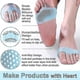 thumbnail image 4 of 2024 New Metatarsal Pads For Womend Men, 4pairs Ball Of Foot Cushions For Metatarsalgia Neuroma Mortons Neuroma Pads Atrophy Fast, 4 of 4