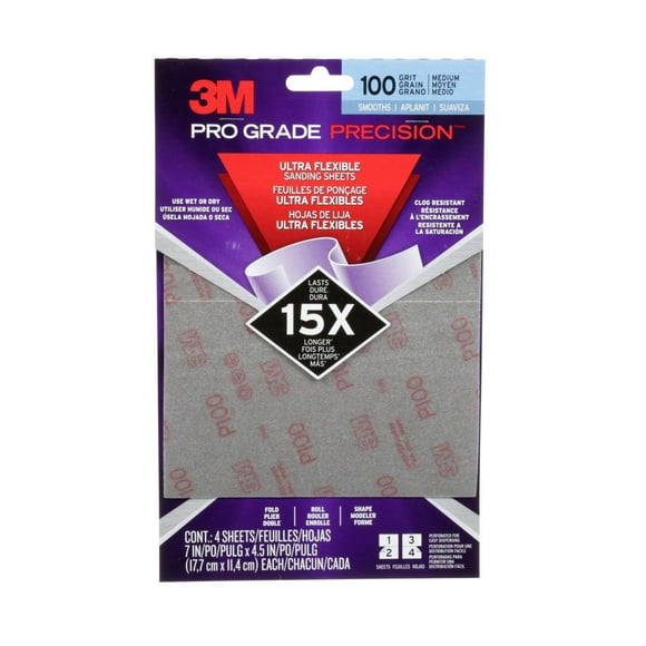 28100PGT-UF4 ULT FLX SNDG SHTS 100G 4/PK