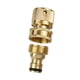 thumbnail image 2 of Accesorios de conector rápido de manguera de 3/4" Conector macho hembra Conector de manguera para Hilo delgado, 2 of 9