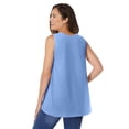 thumbnail image 2 of Woman Within Plus Size High-Low Tank, 2 of 6