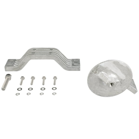 Quicksilver 8M6007990 Aluminum Anode Kit for Yamaha Counter Rotating 150hp Outboards