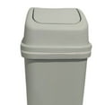 thumbnail image 5 of 2.2 Gallon Swing Top Trash Can, Plastic Garbage Can with Swing Lid Blue, 5 of 7