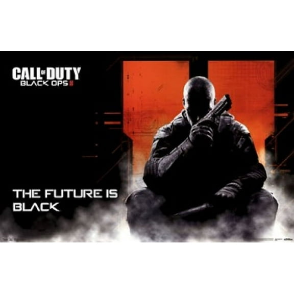 Call of Duty Black Ops II - Future is Black Poster Print (36 x 24)