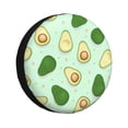 thumbnail image 2 of Balery Avocado Tire Covers - Tough Tire Wheel Protector for Truck, SUV, Trailer, Camper, RV -15 inch, 2 of 8
