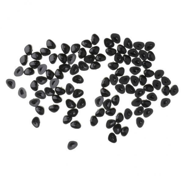 Nariz de muñecas de seguridad Sunnimix 100 piezas de plástico