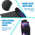 thumbnail image 6 of Desk Mat, Galaxy Nebula Universe Space Extended Gaming Mouse Pad Large, Big Mouse Pad with Non-Slip Base and Stitched Edge, Long Computer Keyboard Mouse Mat for Home Office, 6 of 6