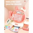 thumbnail image 4 of Cash Register Toy Set For Kids To Role Play Shopkeeper And Supermarket Clerk, Including Scanner, Computer, Light And Sound Effects, Parent-child Inter, 4 of 5