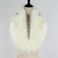 thumbnail image 4 of Tiqkatyck Shawl for Women Clearance Womens Faux Fur Collar Scarf Shawl Collar Wrap Stole Scarves Scarf for Women White, 4 of 5