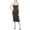 Black, variant on Bardot Womens Charley Lace Cocktail Midi Dress