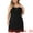 Black, variant on Women's Plus Size Sleeveless Round Neck Lounge Sleepdress Nightgowns 4X Black