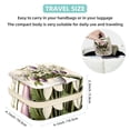 thumbnail image 5 of Easter Travel Portable Square Jewelry Box Earring Necklace Bracelet Organizer Storage Display Case Holder Stand Box Display, 5 of 6