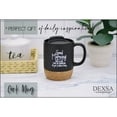 thumbnail image 4 of DEXSA Good Morning Designer Cork Bottom Mug with Lid - 14 oz, 4 of 4