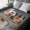 thumbnail image 5 of Custom Blanket with Picture Customized Blankets with Photos Personalized Gifts for Birthday Anniversary Christmas New Year, 10 Photos, 30x40 Inch(Minky Fleece) Blankets, 5 of 5
