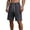 Gray, variant on Jean Shorts Men's Elastic Waist Denim Shorts Drawstring Relaxed Straight Leg Summer Casual Jean Shorts Black,M