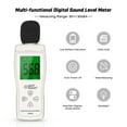 thumbnail image 4 of SMART SENSOR Mini Digital Sound Level Meter LCD Display Noise Meter Noise Measuring Instrument Decibel Tester 30-130dBA, 4 of 8