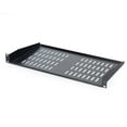 thumbnail image 6 of Edison Supply Set of Two 19-Inch Steel Vented Cantilever Rack Shelves (Black), 6 of 6