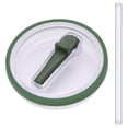 thumbnail image 3 of Tapa Abatible Con Pajita para 40Oz A Prueba Derrames Repuesto (oscuro) Verde, 3 of 4