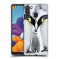 thumbnail image 1 of Head Case Designs Wildlife Penguin Family On Ice Soft Gel Case Compatible with Samsung Galaxy A21 (2020), 1 of 7