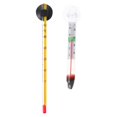thumbnail image 1 of 4 Pcs Fish Tank Accessories Floating Small Thermometer Thermometer With Suction Cup Lightweight Thermometer Aquarium Submersible, 1 of 3