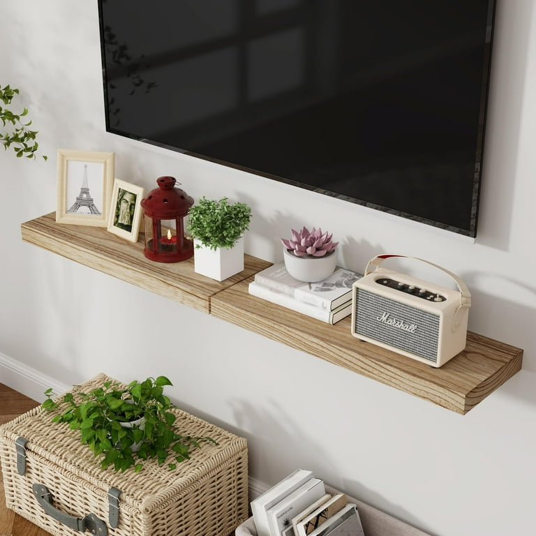 8 inch deep wall shelves discount
