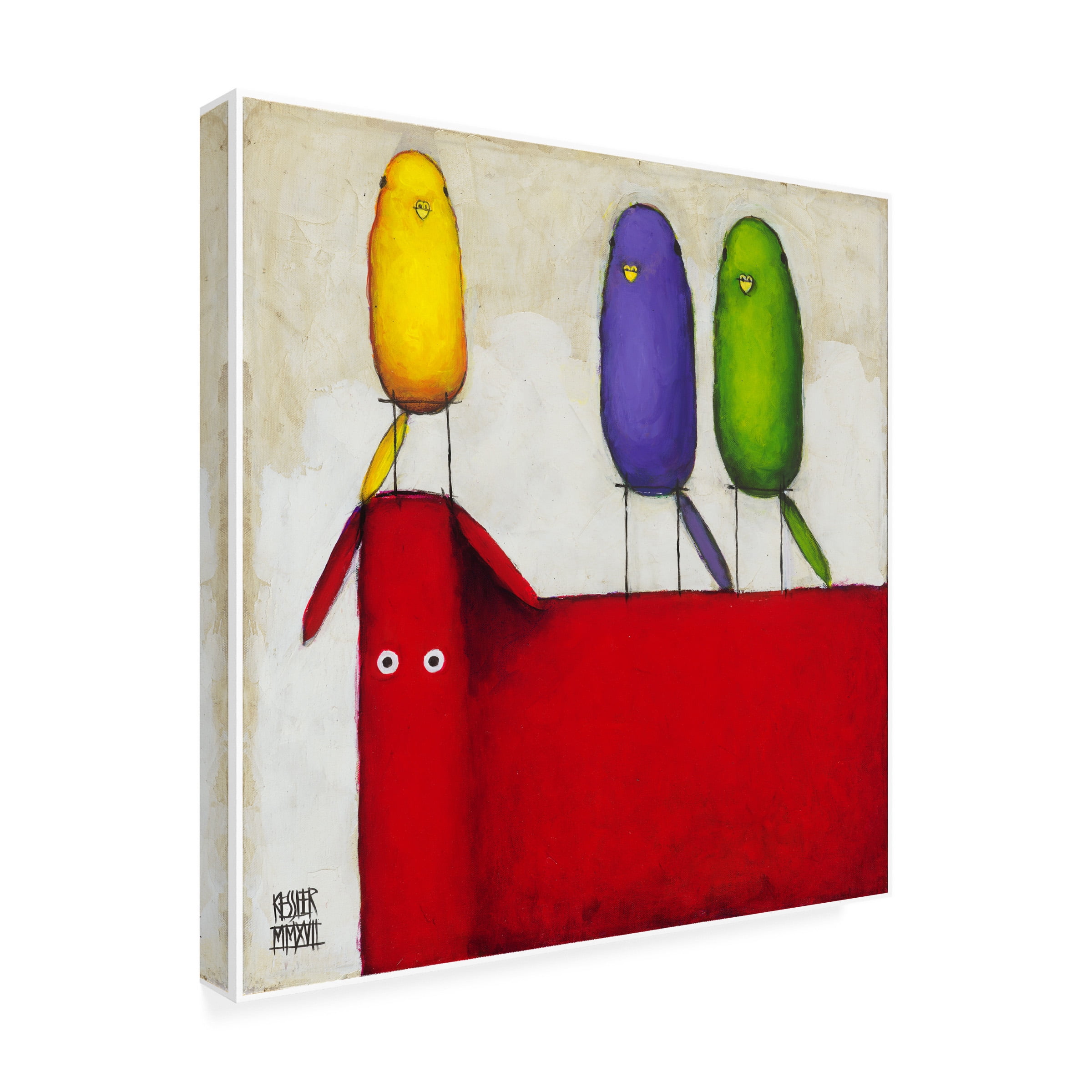 Trademark Fine Art 'Celebrating Diversity I' Canvas Art by Daniel Patrick Kessler