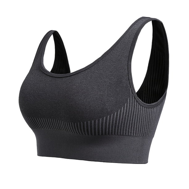 Gibobby Camiseta con ultraligeros One Smooth U para mujer Sujetador de encaje Tirantes convertibles Brasieres para mujer sin varilla(Gris oscuro,XXL)