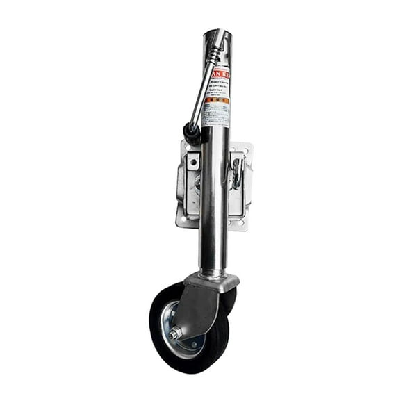 Marine Boat Trailer Jack 1200 lbs Trailer Jack for Travel Automotive Trailer Rubber Iron Wheel